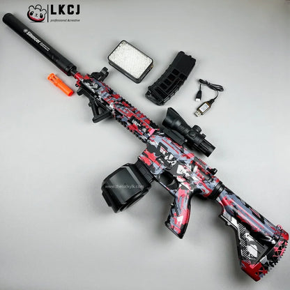 Exquisite Graffiti M416 Gel Blasters 25M Shoot Range With 2 Mags LKCJ