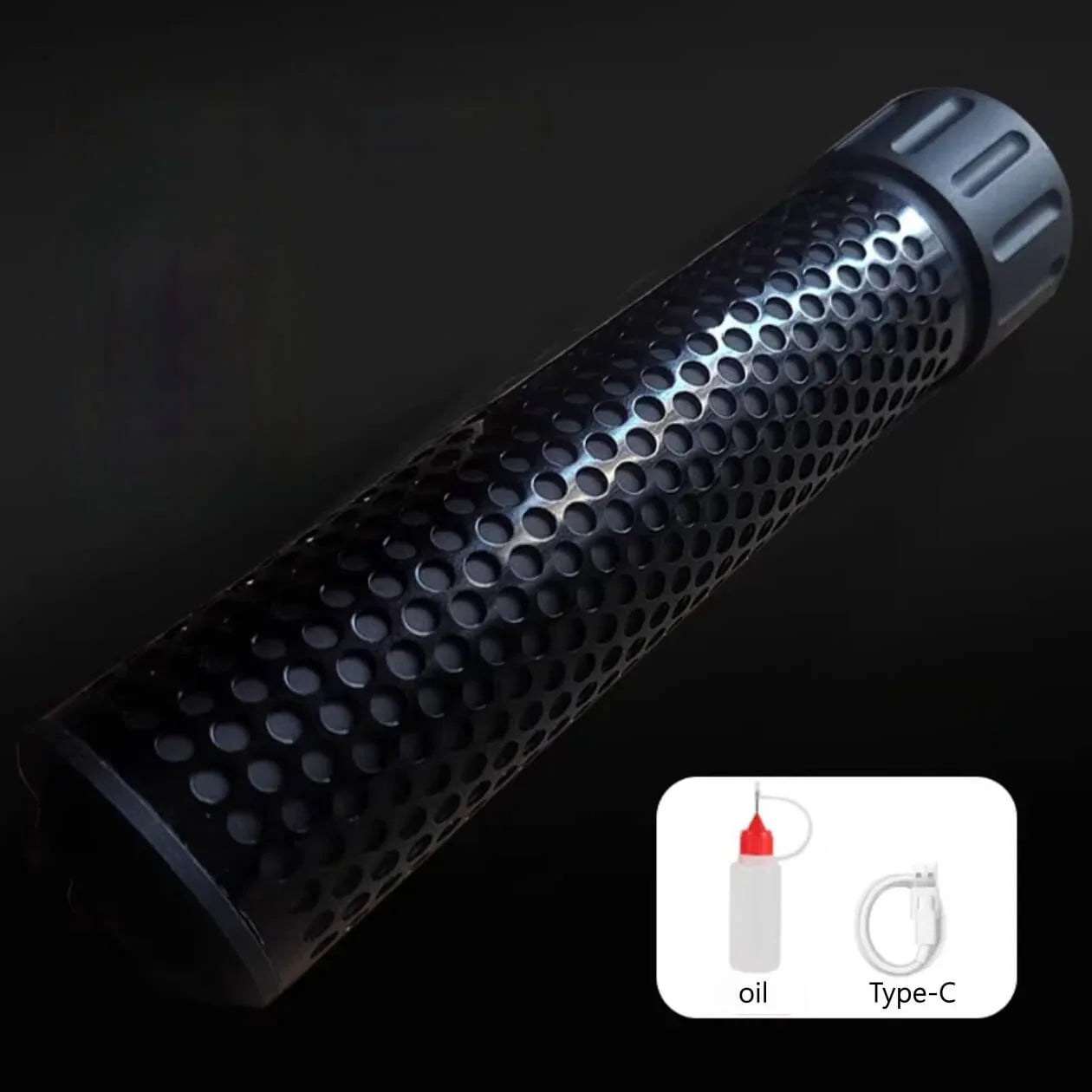 New Smoke Wolf Silencer For Both Gel blaster&Airsoft With 14mm Thread LKCJ