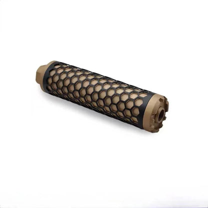 Metal Honeycomb Shape Silencer Adapt To 14 MM Threaded Rod Tip