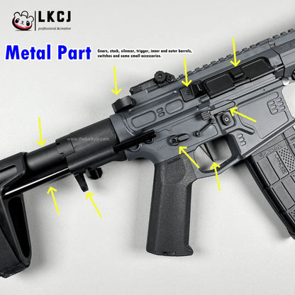 New SLR Precision Shooting Gel Blaster Fast Mode 11.1V Battery Recommended Age 18+ LKCJ