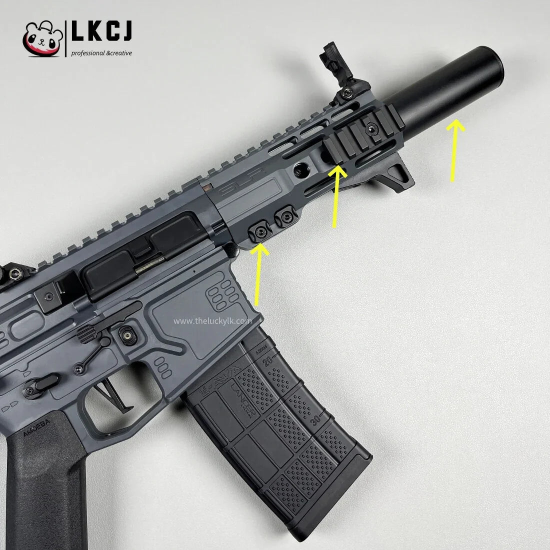 New SLR Precision Shooting Gel Blaster Fast Mode 11.1V Battery Recommended Age 18+ LKCJ