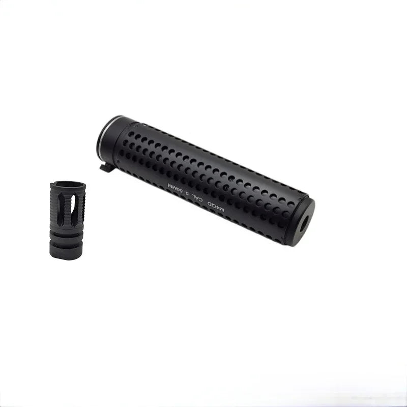 Metal Silencer Adapt To 14 MM Threaded Rod Tip & 19 MM Smooth Tip LKCJ
