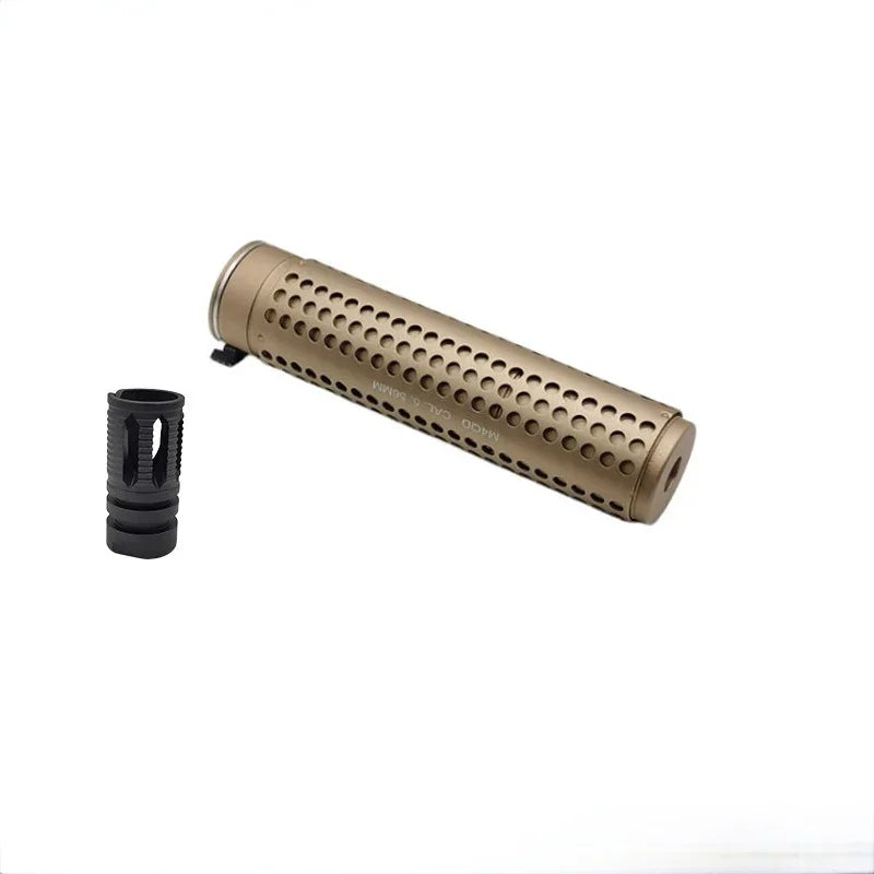 Metal Silencer Adapt To 14 MM Threaded Rod Tip & 19 MM Smooth Tip LKCJ