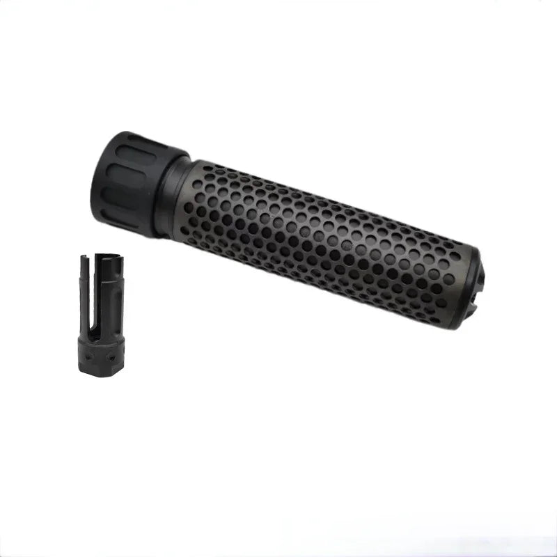 Metal Silencer Adapt To 14 MM Threaded Rod Tip & 19 MM Smooth Tip LKCJ