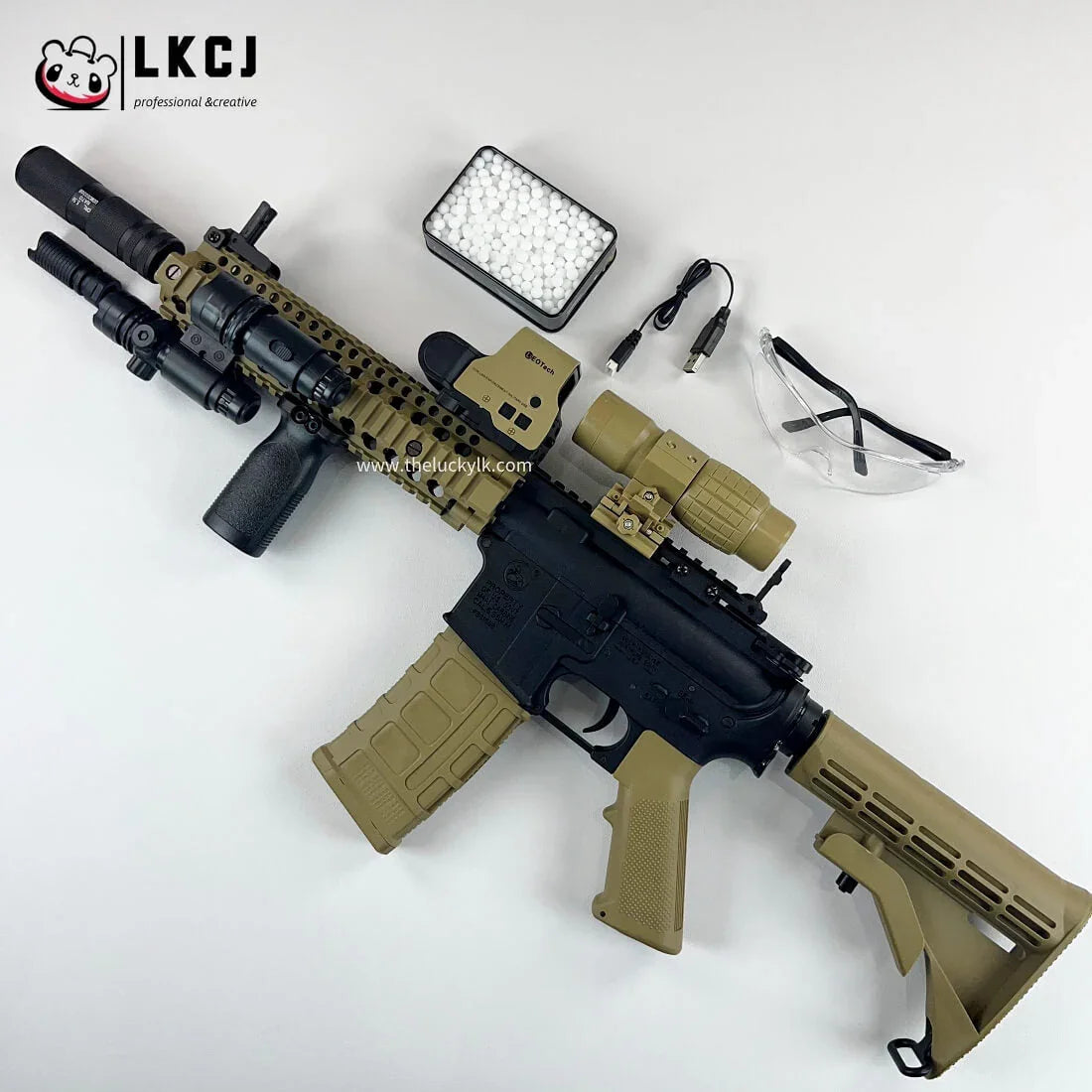 New Mk18 M4A4 CQBR Gel Blaster Toy Gun LKCJ