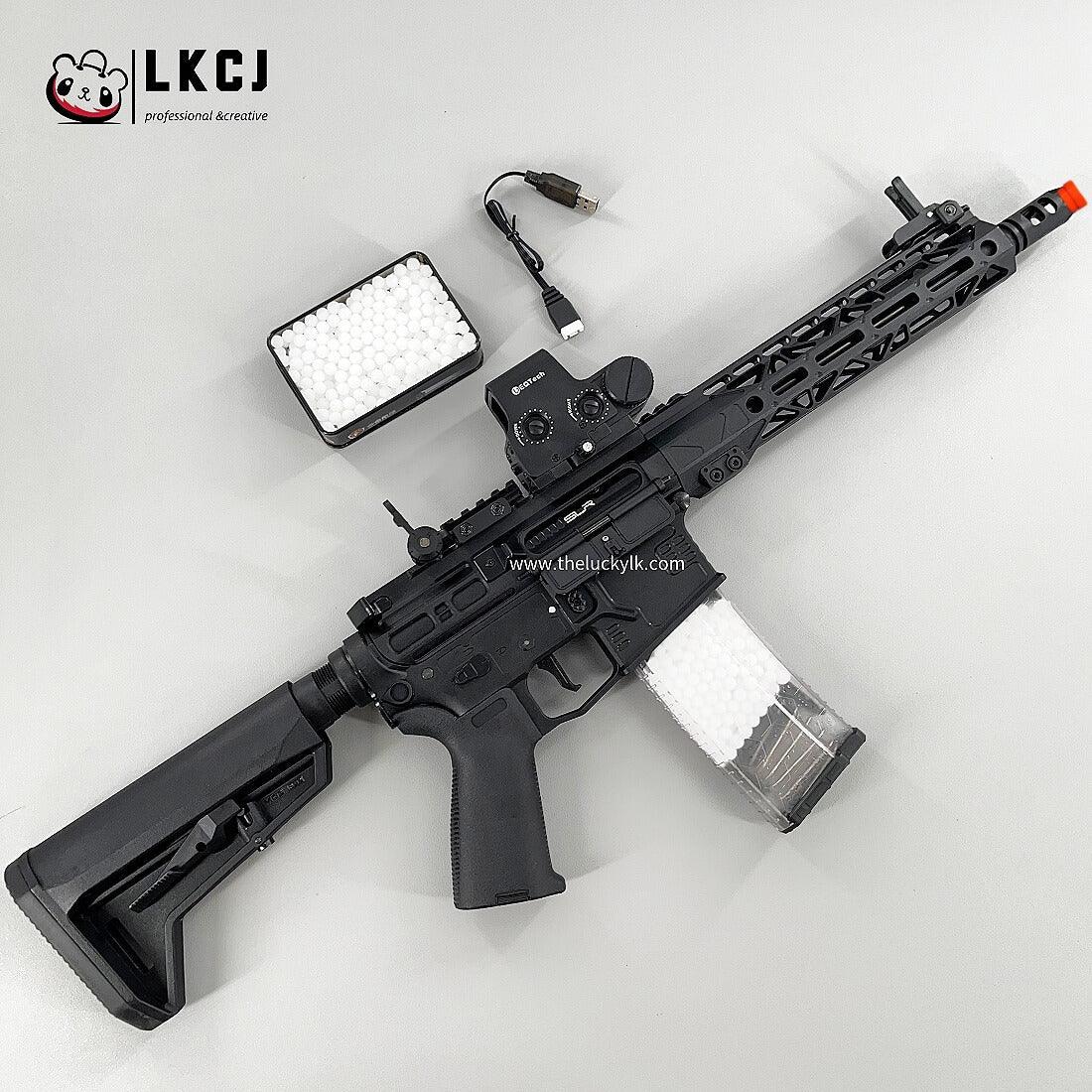 New SLR Precision Shooting Gel Blaster Fast Mode 11.1V Battery Recommended Age 18+ LKCJ