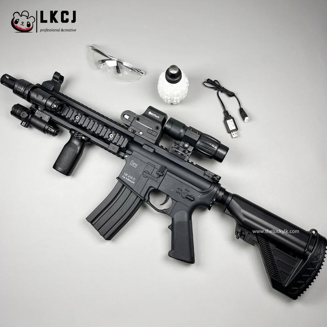 New HK416D Gel Blasters With Linkable Bullet Chamber LKCJ