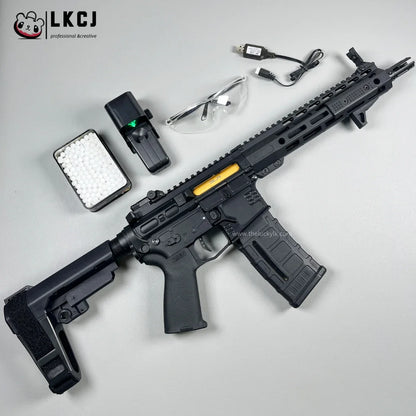 New SLR Precision Shooting Gel Blaster Fast Mode 11.1V Battery Recommended Age 18+ LKCJ