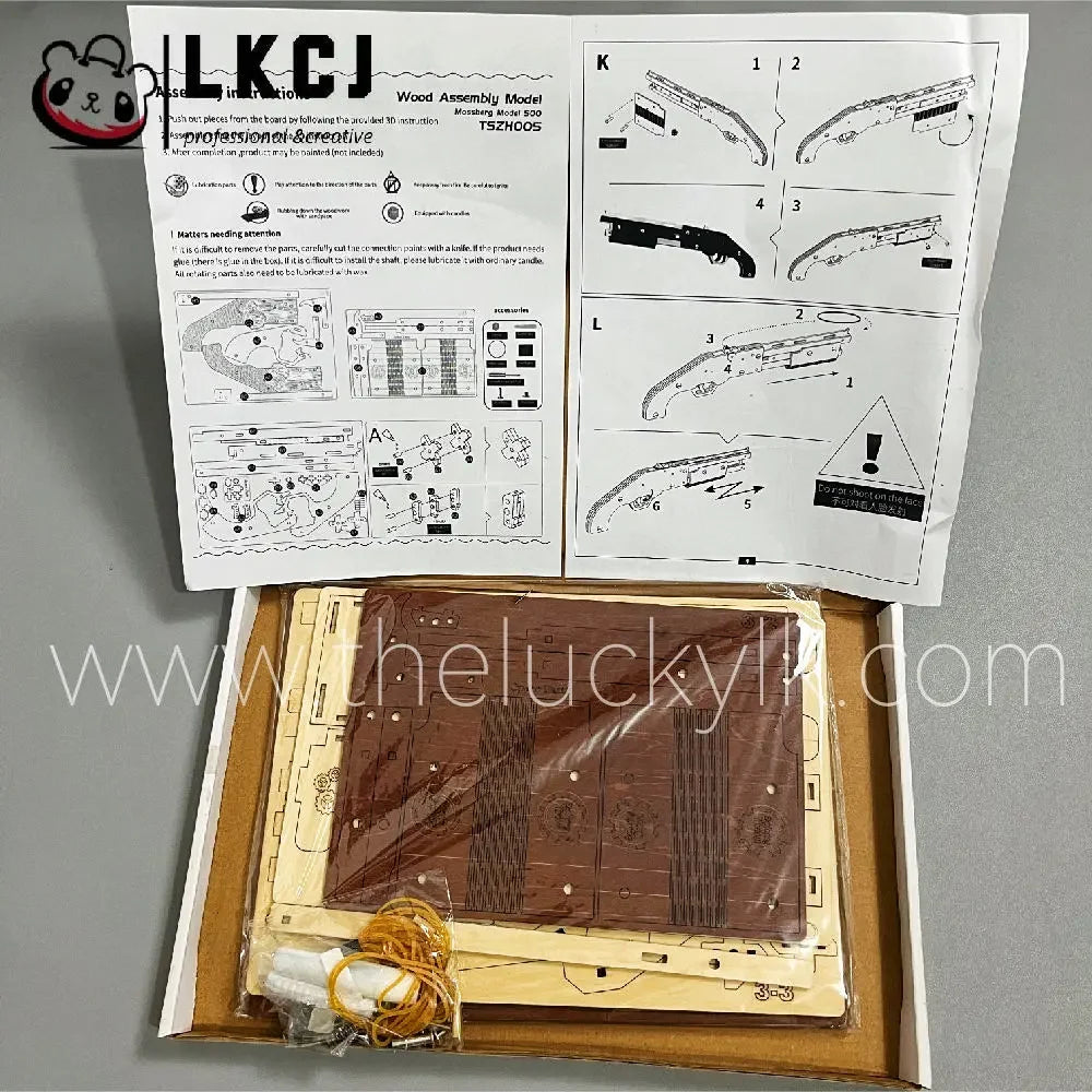 Mossberg shotgun  - Wooden DIY Toy LKCJ
