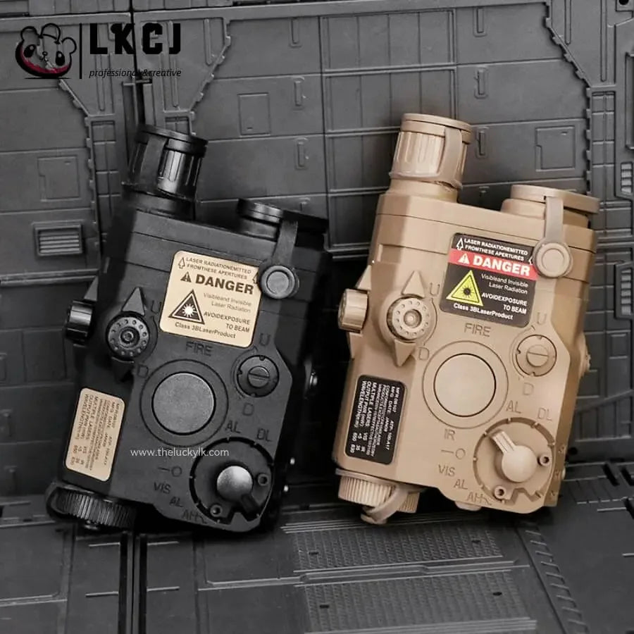 Red laser+Green laser+Flashligh Multifunctional tactical beam battery case LKCJ